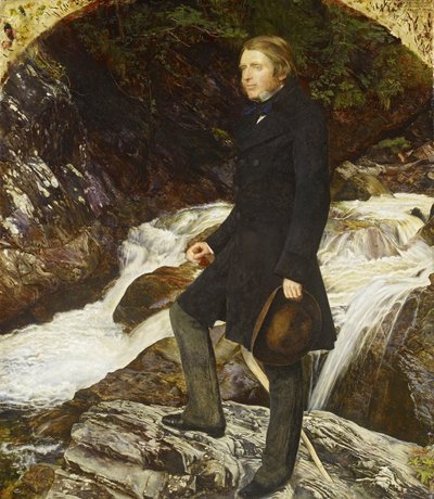 John Ruskin, 1854 by John Everett Millais